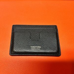 Tom Ford Soft Grain Leather Cardholder / T Line Classic Card Holder